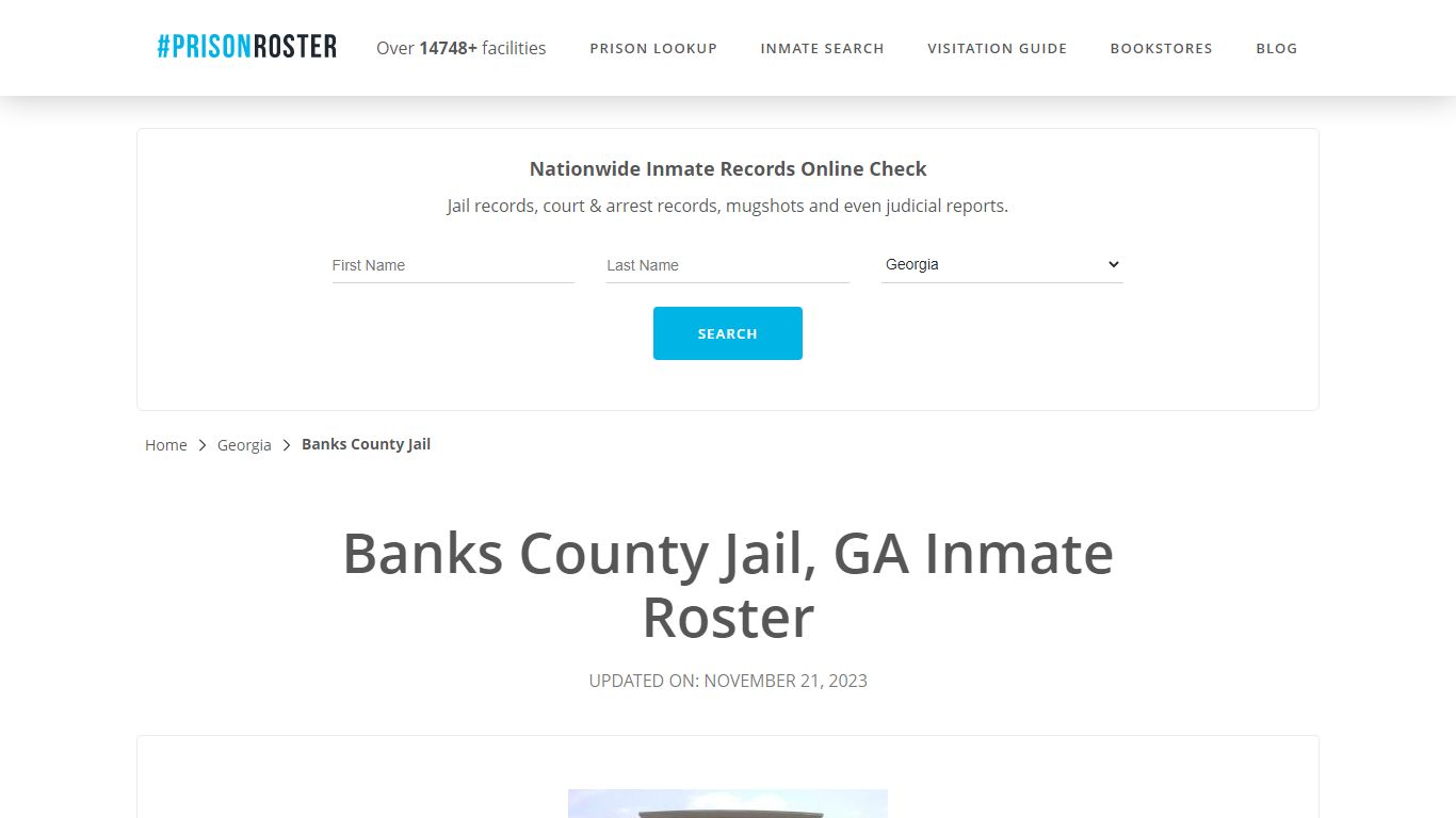 Banks County Jail, GA Inmate Roster - Prisonroster